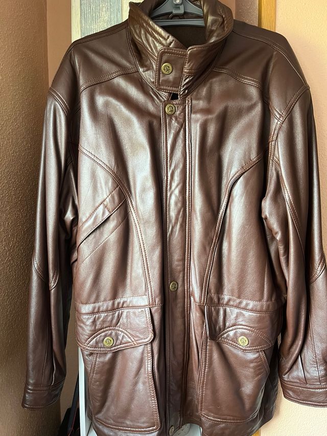 Chaquetón de piel hombre T. L
