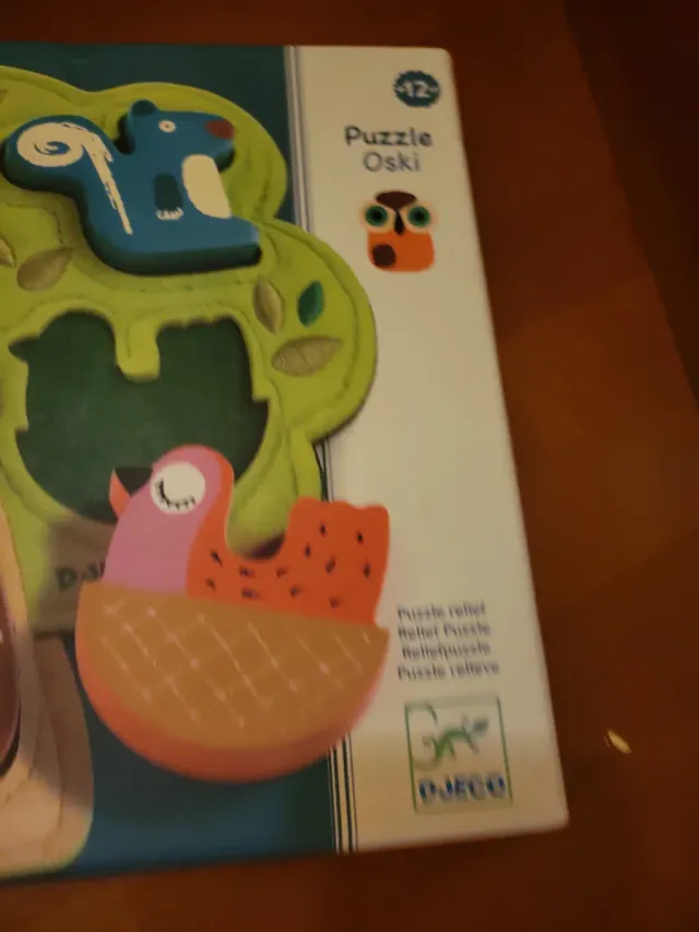 Puzzle Oski Djeco infantil