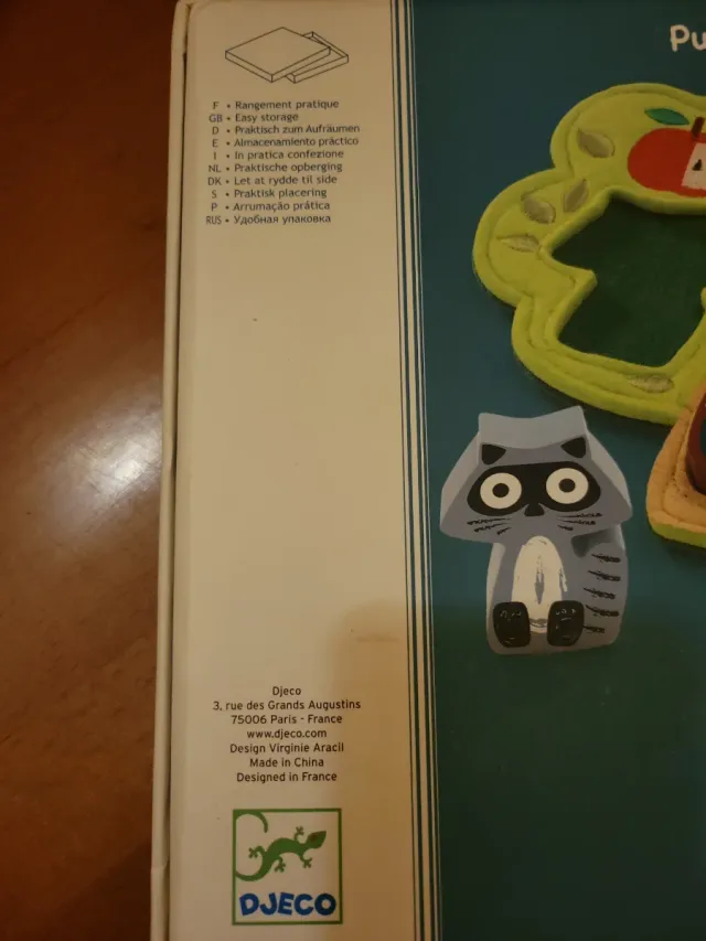 Puzzle Oski Djeco infantil