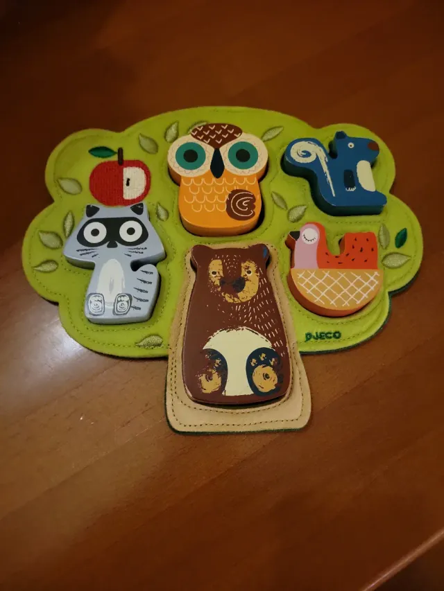 Puzzle Oski Djeco infantil