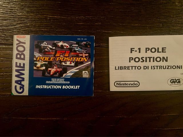 Game Boy F1 Pole Position - GiG Electronics