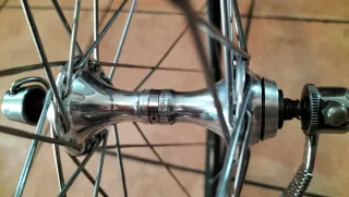 Ruote Campagnolo 8v Mozzi C Record Cerchi Ambrosio