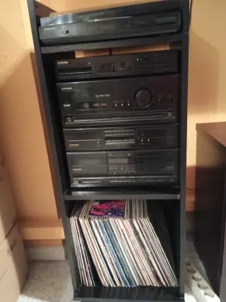Equipo de música Pioneer vintage