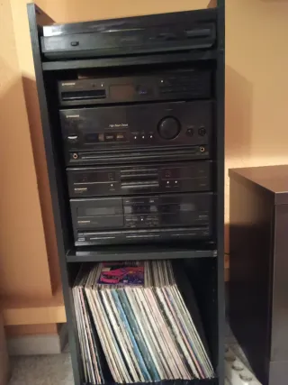 Equipo de música Pioneer vintage