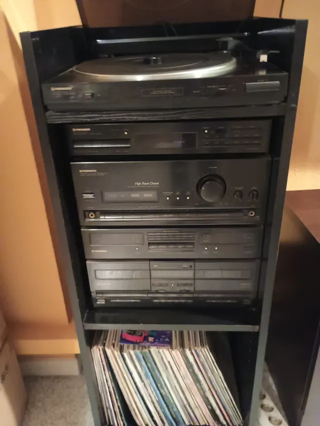 Equipo de música Pioneer vintage