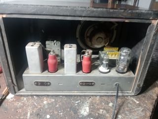 Radio Antigua Decoración Vintage