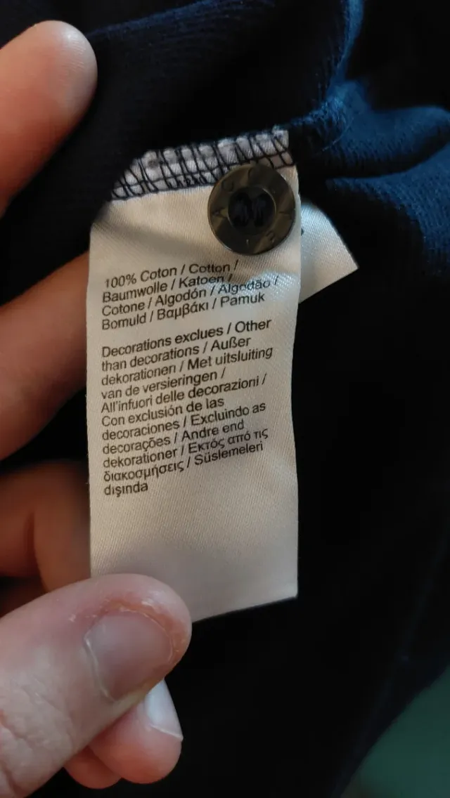 Polo Lacoste Uomo Taglia M Nero