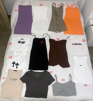 Ropa 2mano Mujer Talla S/M el pedido mínimo 20€