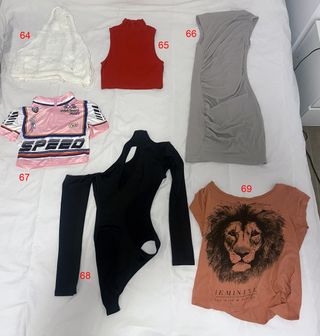 Ropa 2mano Mujer Talla S/M el pedido mínimo 20€