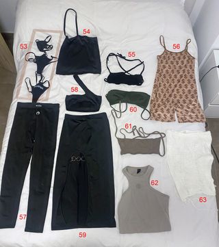 Ropa 2mano Mujer Talla S/M el pedido mínimo 20€