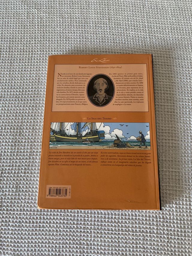 Libro cómic La Isla del Tesoro de Robert Stevenson