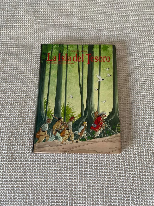 Libro cómic La Isla del Tesoro de Robert Stevenson