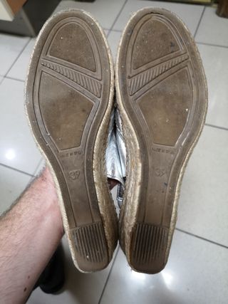 Sandalias Bravo Java Mujer Talla 39 Plata