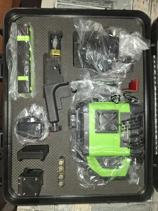 Nivel Láser Huepar DT03CG + Receptor NUEVO