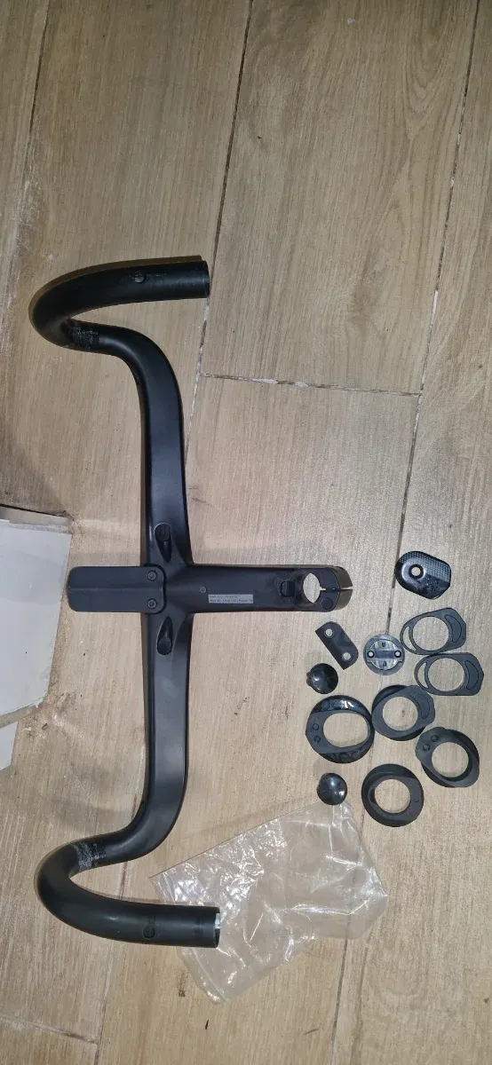 Manillar Colnago Deda Alanera Carbono, original.