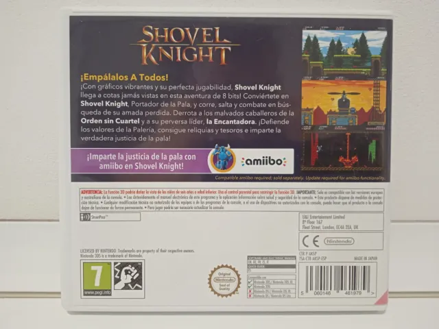 Shovel Knight per Nintendo 3DS