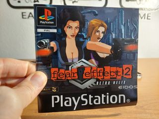 Fear Effect 2 Retro Helix PS1 🇮🇹 🇪🇸 | Ottimo