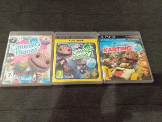 Lote 3 Juegos PS3 LittleBigPlanet