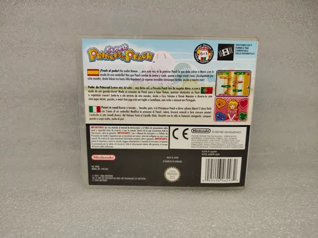 🇪🇸 Caja Super Princess Peach DS