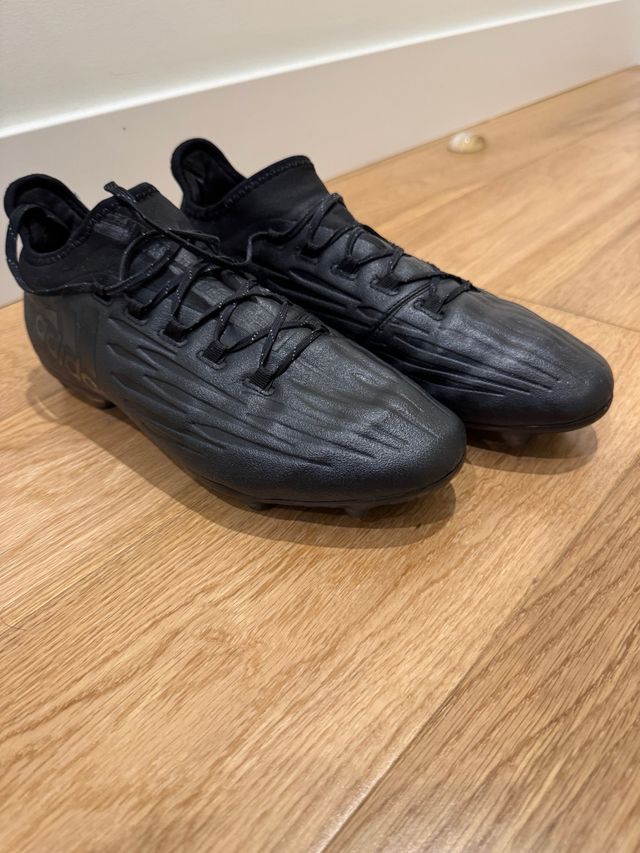 Adidas Techfit Botas Fútbol Negras Talla 43,5 / 44