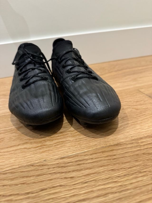 Adidas Techfit Botas Fútbol Negras Talla 43,5 / 44