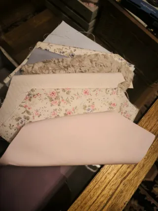 100 piezas de tela para manualidades de 20 x 20cm.