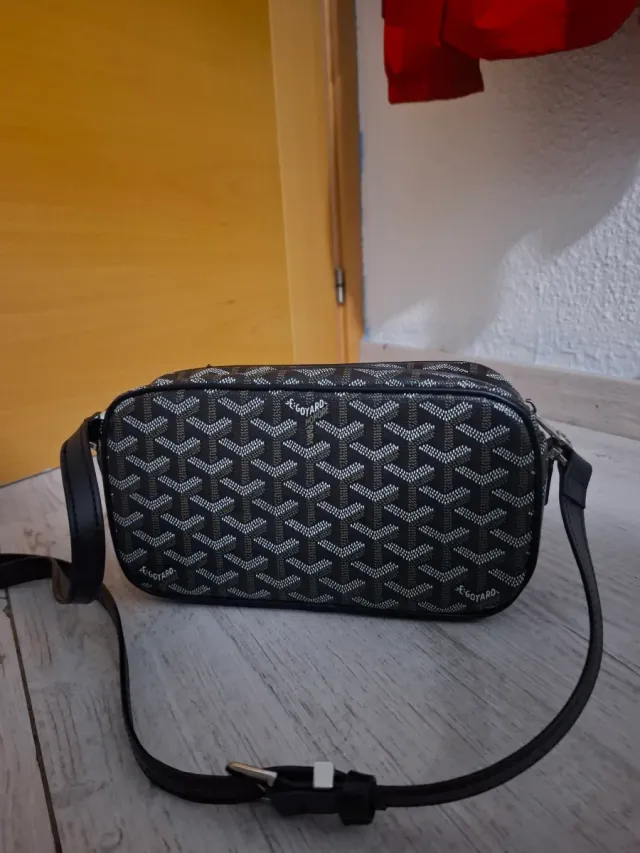 Bolso Goyard Negro con correa