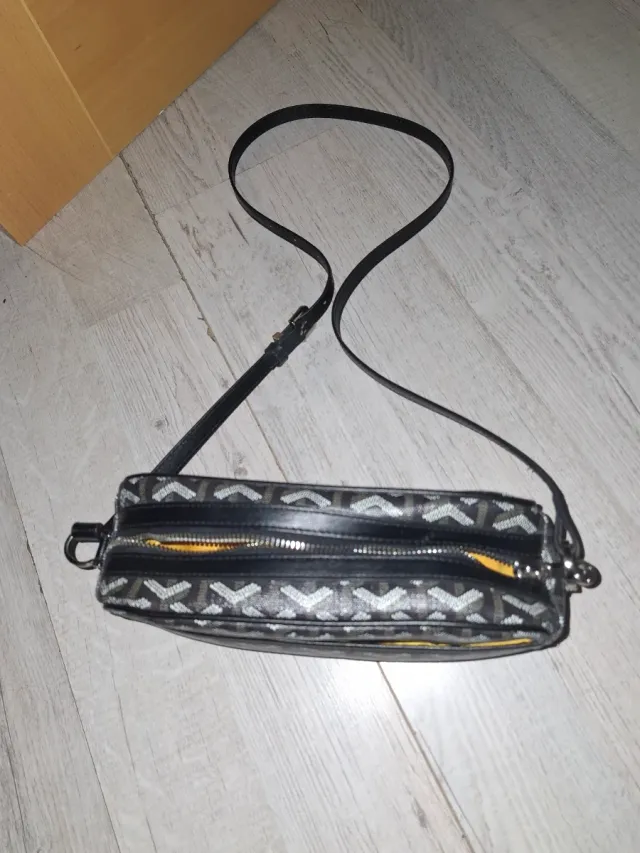 Bolso Goyard Negro con correa