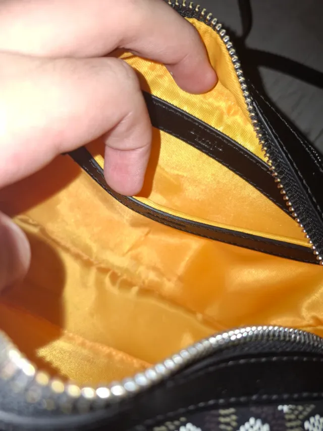 Bolso Goyard Negro con correa