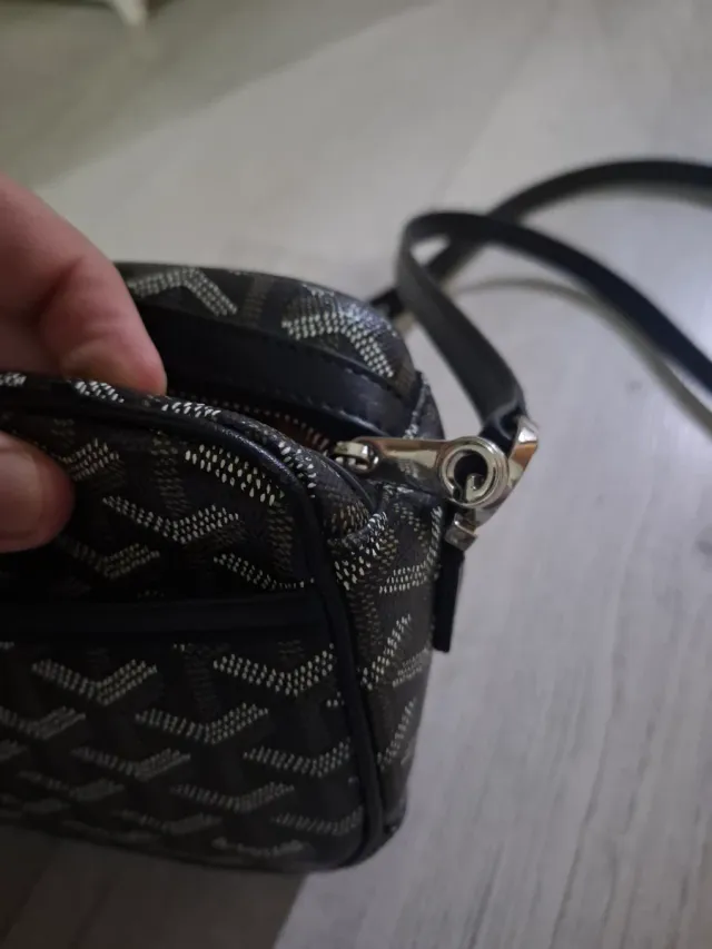 Bolso Goyard Negro con correa