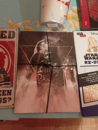 Pack Star Wars: R2-D2, Darth Vader, Rey