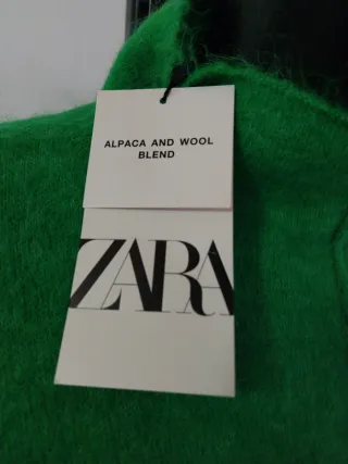 Vestito lungo Zara verde