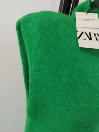 Vestito lungo Zara verde