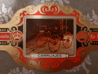 Vitolas La Exquisita Carruajes Antiguos Años 70