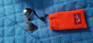 Occhiali Ray-Ban bambino rosa/viola vintage