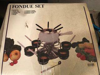 Set Fondue Acc. 6 Pers.