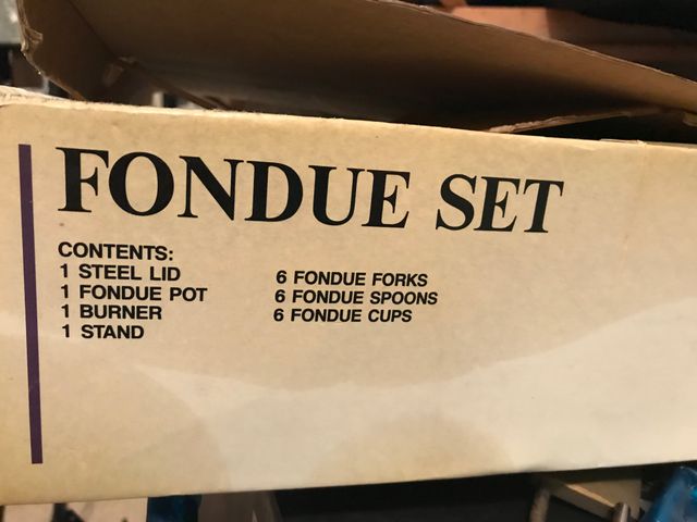 Set Fondue Acc. 6 Pers.