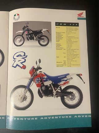 Catalogo Honda Adventure 1994