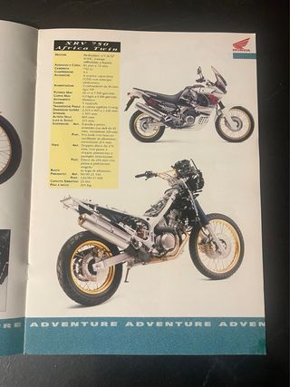 Catalogo Honda Adventure 1994