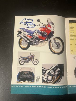Catalogo Honda Adventure 1994