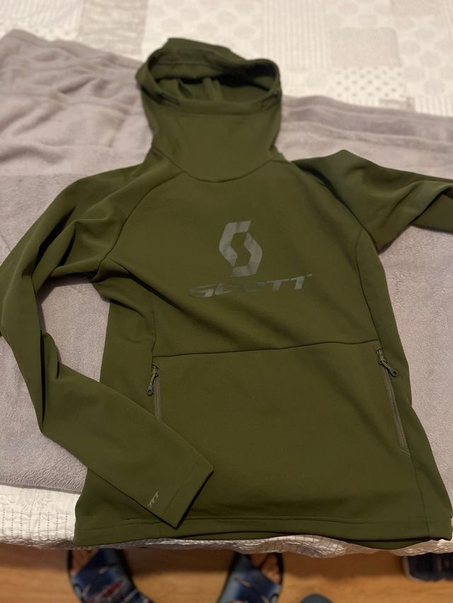 Sudadera Scott Verde Geo