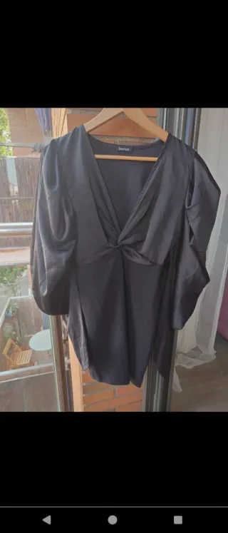 Vestido Boohoo Negro Talla M