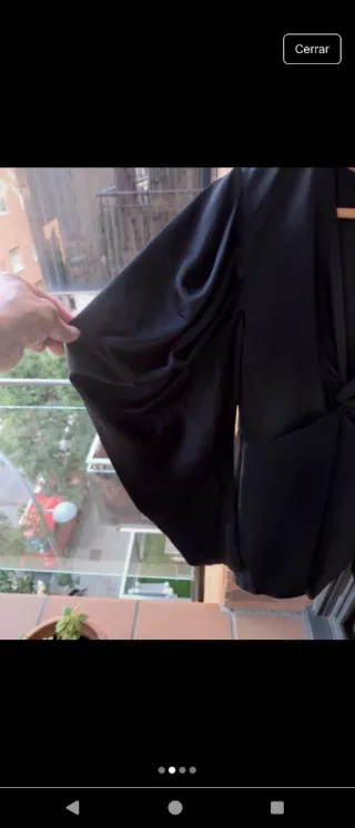 Vestido Boohoo Negro Talla M