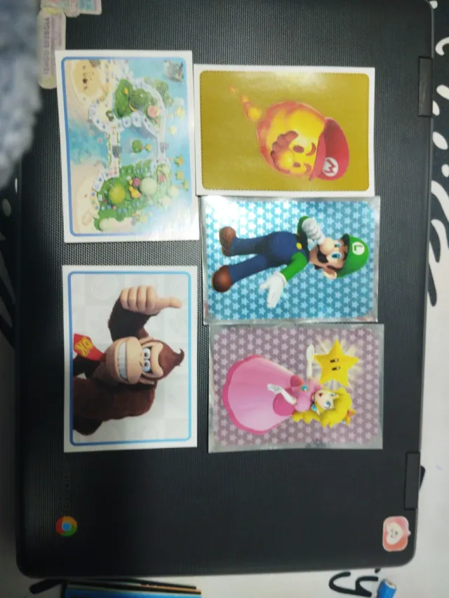 Cartas Super Mario para álbum