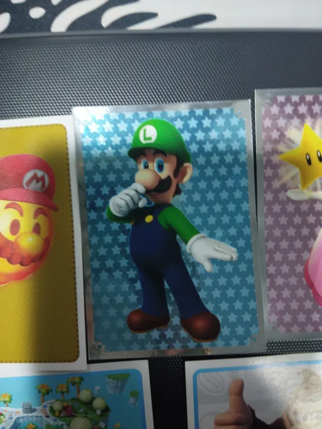 Cartas Super Mario para álbum