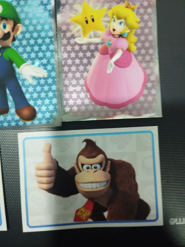 Cartas Super Mario para álbum