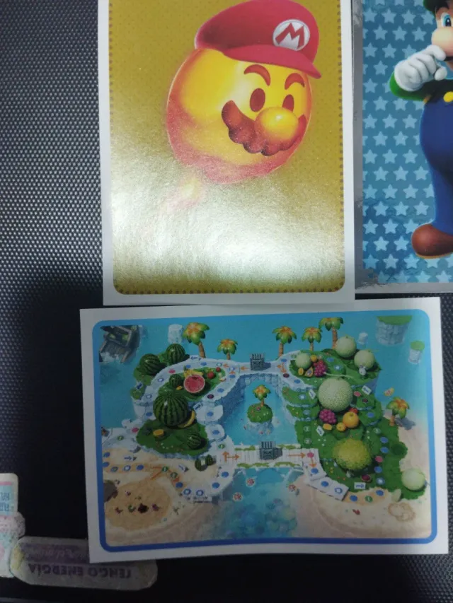 Cartas Super Mario para álbum