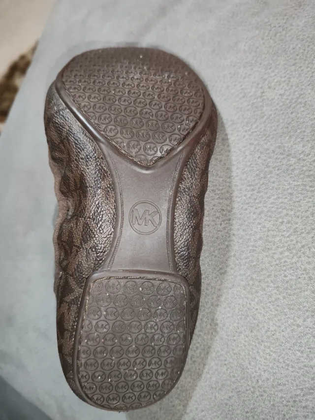 Bailarinas Michael Kors Marrón y Dorado