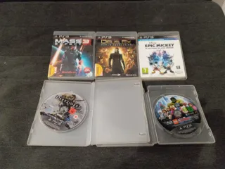 Lote 5 Juegos PS3. 2 sin carátulas