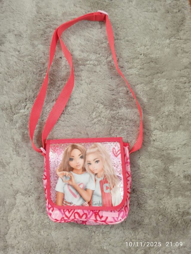 Bolso infantil con dibujo de chicas
